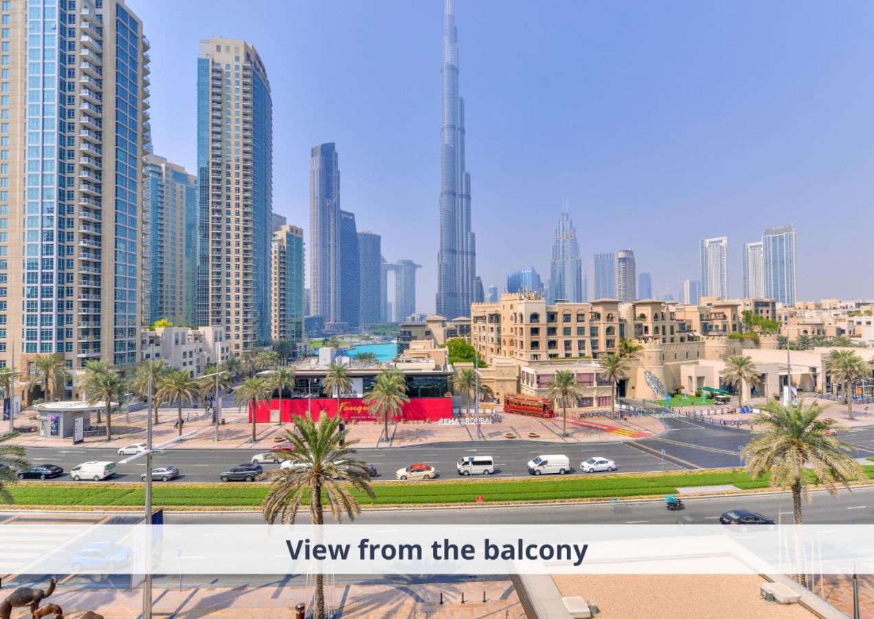 Ultra Luxury Downtown - Full Burj Khalifa View - 5 Min Walk To Dubai Mall! エクステリア 写真